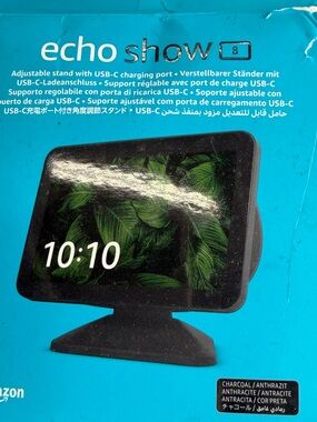 Echo Show 8 Smart Display in Charcoal Black